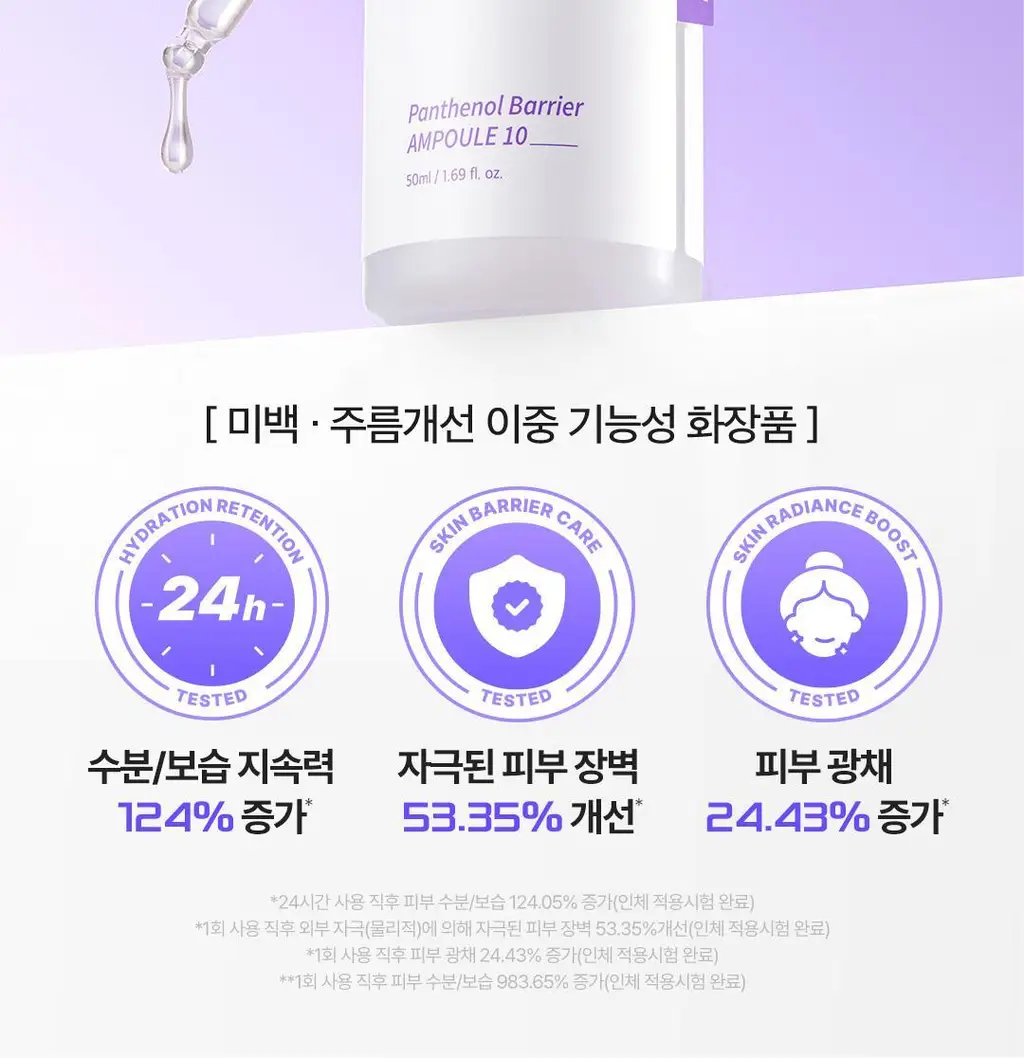 [NEW/장벽앰플] 코스노리 판테놀 베리어 앰플 10 50ml 상세페이지 5